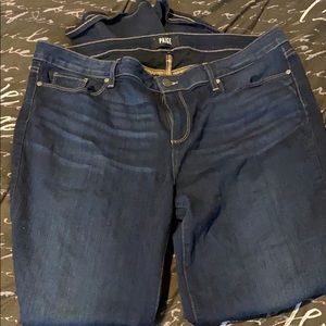 Paige skyline straight jean